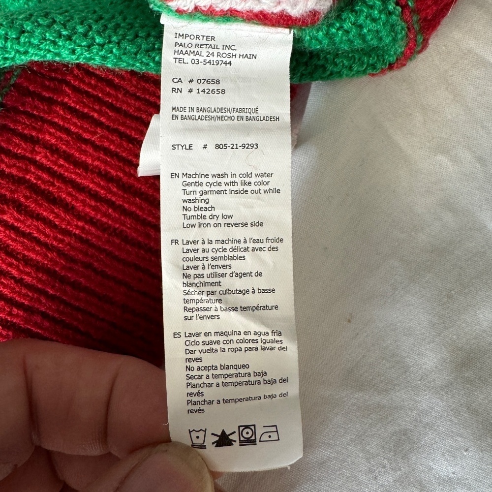 Urban Heritage Men's Classic Holiday Ugly Christmas Sweater Size Medium - Picture 4 of 10